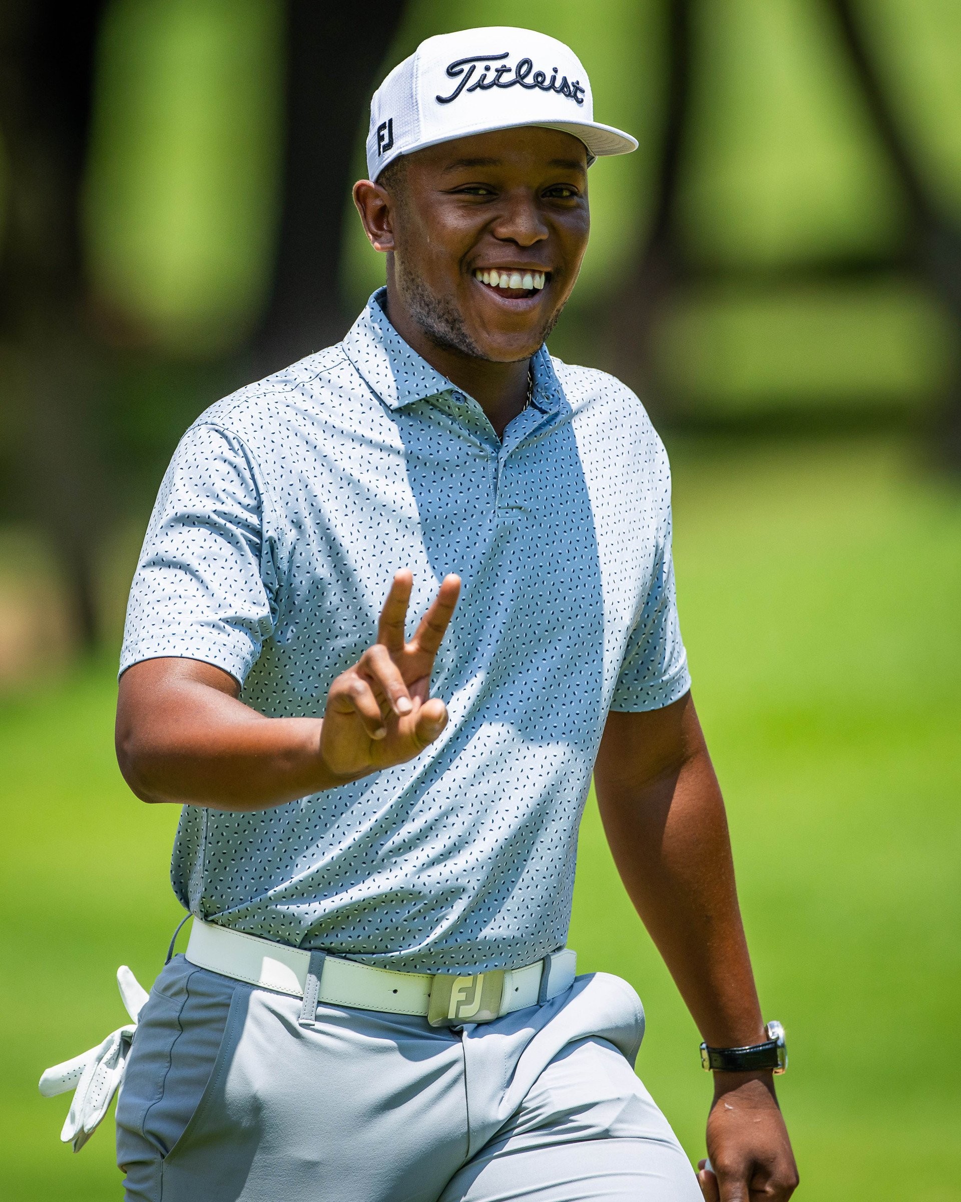 Karabo Mokoena. (Photo Credit: Sunshine Tour)